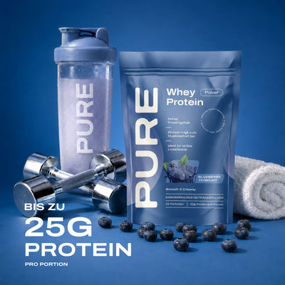 Whey Protein Blueberry Yogurt