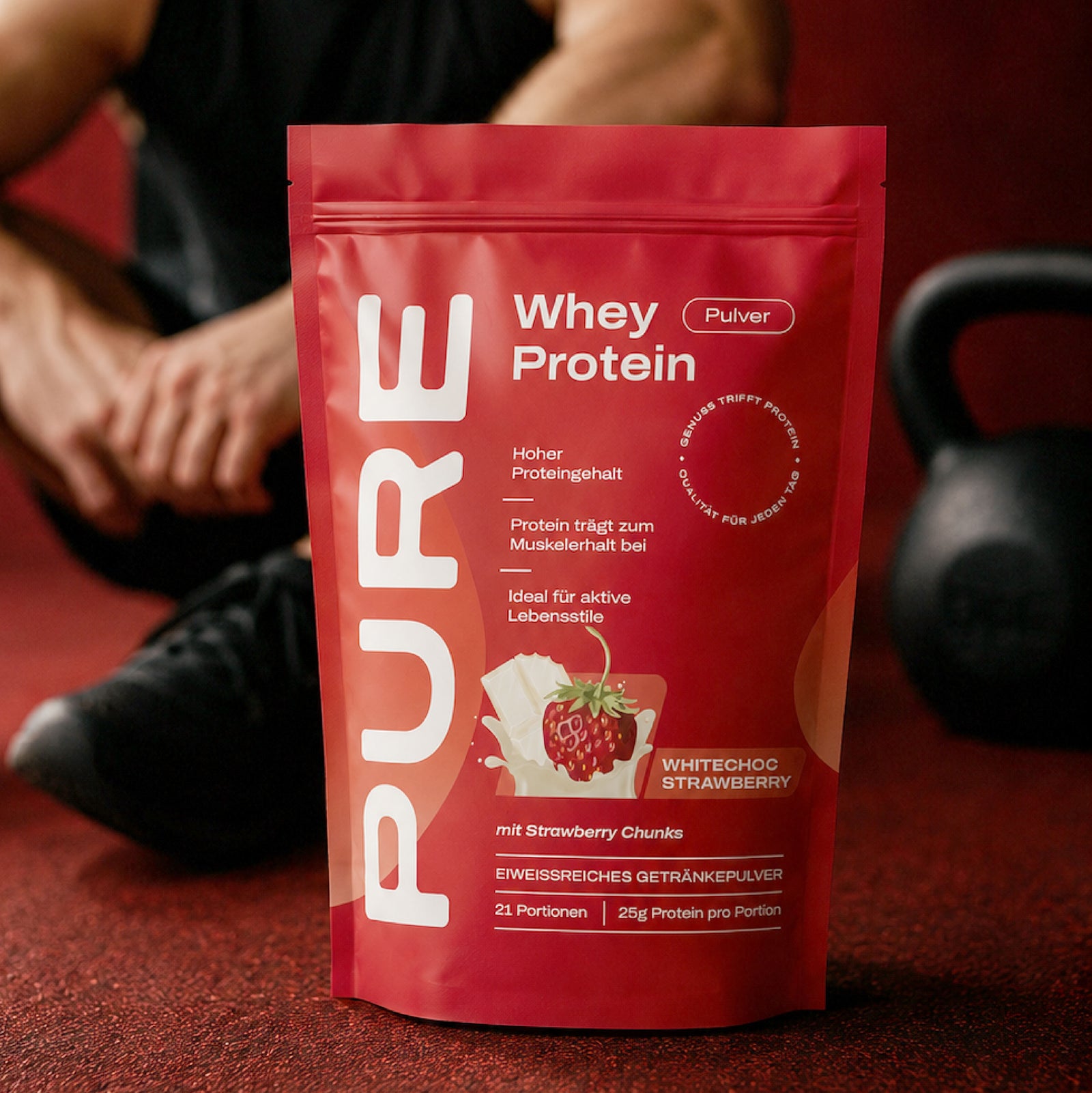Whey Protein Whitechoc Strawberry