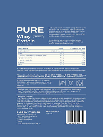 Whey Protein Blueberry Yogurt