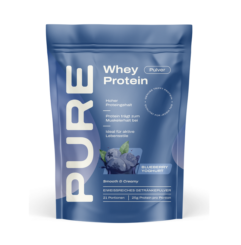 Whey Protein Blueberry Yogurt