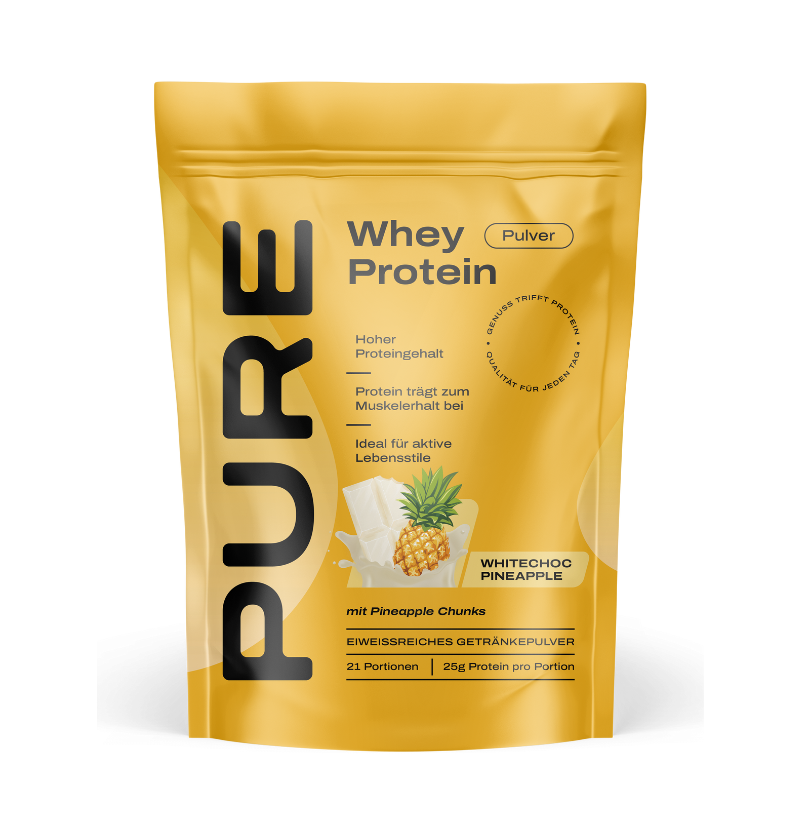 Whey Protein Whitechoc Pineapple