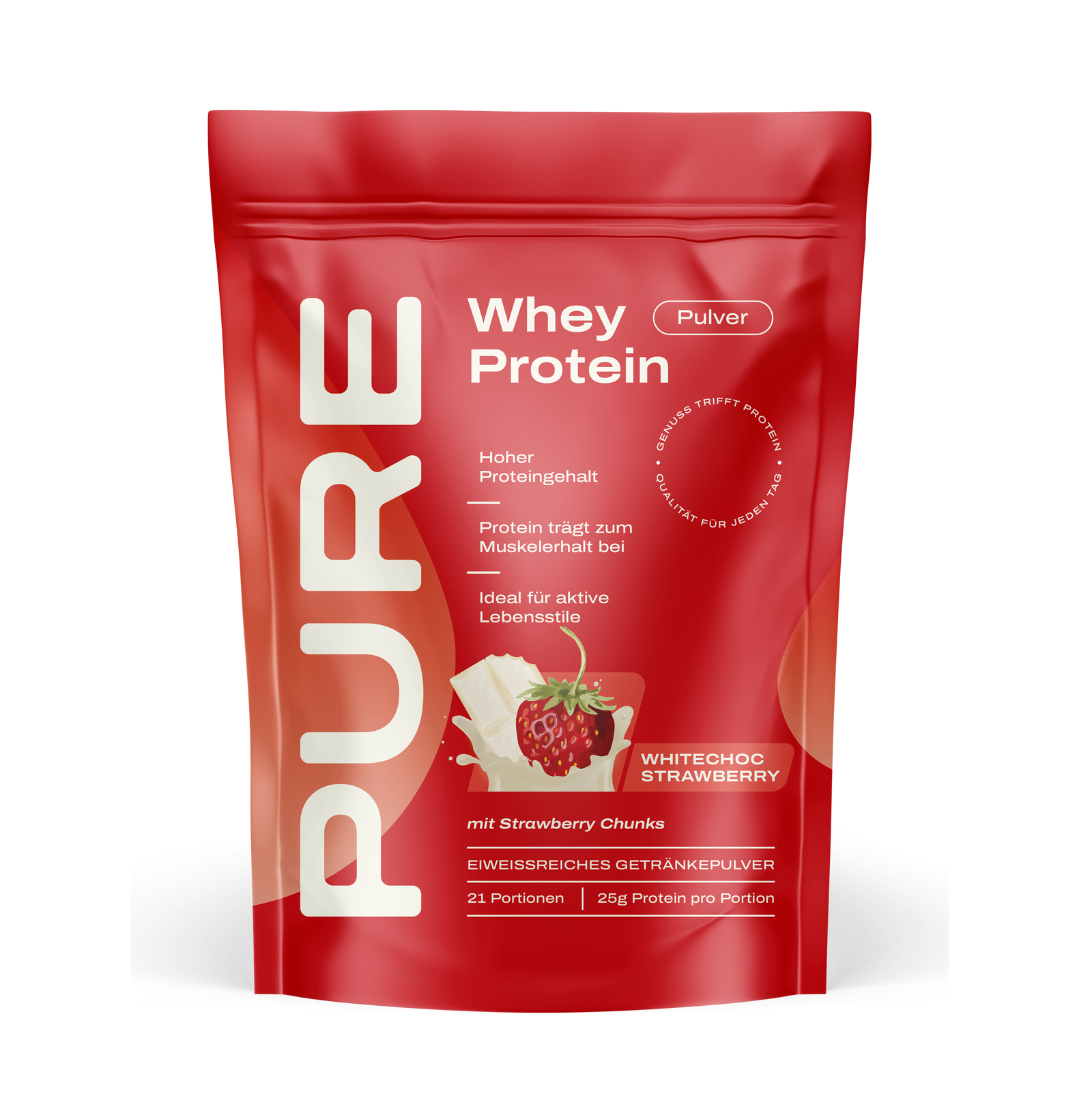 Whey Protein Whitechoc Strawberry